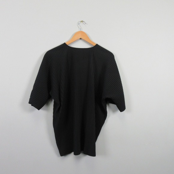 COS Black Ribbed Blouse - Picture 2 of 14
